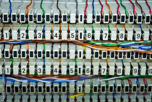 Inside private Automatic Branch exchange telephone PABX system is old technology.