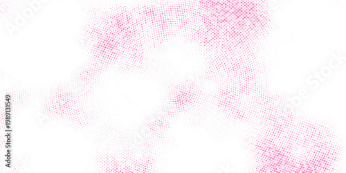 white polka dots pattern over hot pink useful as a background good effect. vector illustration