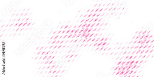 white polka dots pattern over hot pink useful as a background good effect. vector illustration