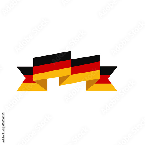 germany flag ribbon