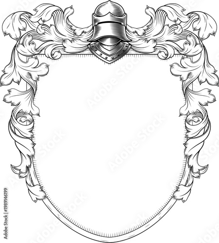 A coat of arms or crest fam...