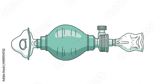 Manual Resuscitator Device for Ventilation