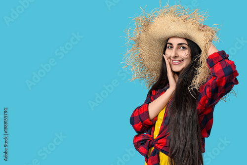 Beautiful young happy woman...