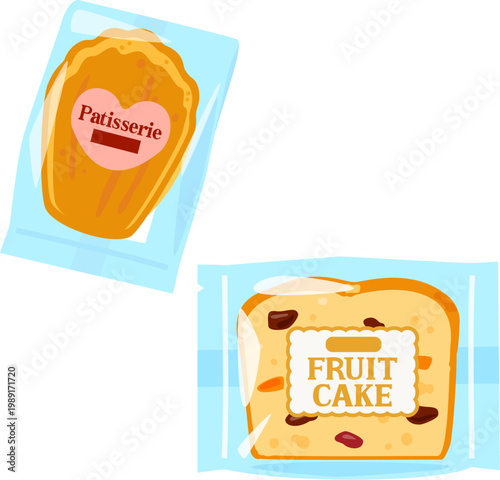 個包装の焼き菓子