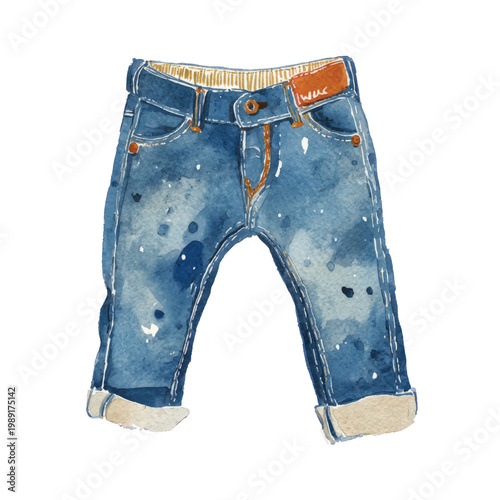 Blue Jeans for Young Boy Fashion.