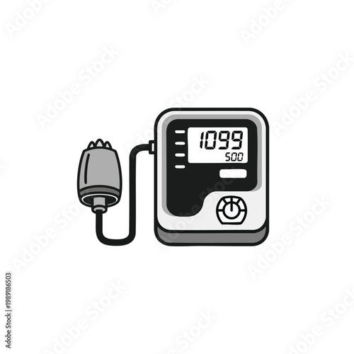 Digital Blood Glucose Meter and Test Strip for Health Monitoring