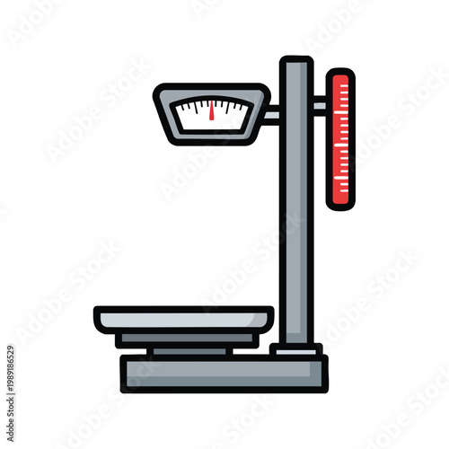Classic Mechanical Bathroom Scale for Accurate Body Weight Measurement