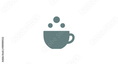A simple icon of a steaming cup.