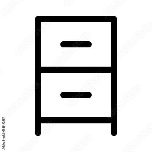 Cabinet Drawer Icon