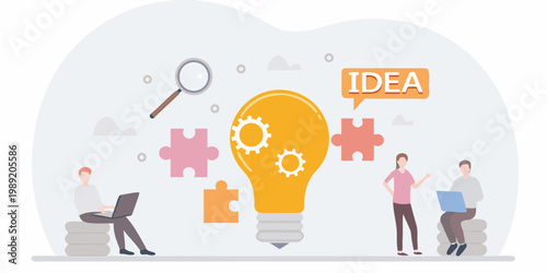 Generating new ideas with teamwork technology and creative problem solving