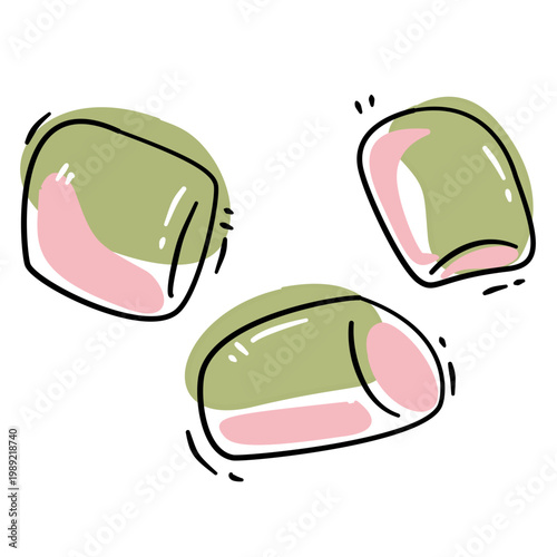 green tea marshmallow