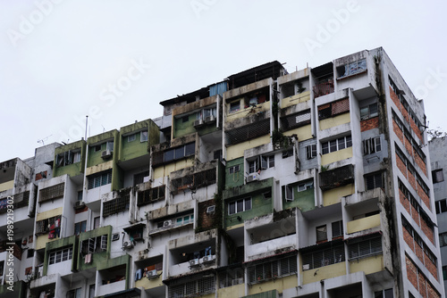Canvas Print Apartment Blocks in Kuala Lumpur, Malasyia
