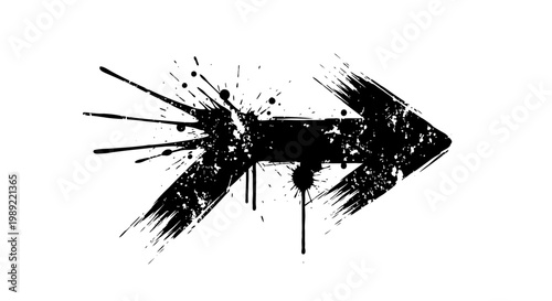 Black Arrow Sign Symbol.