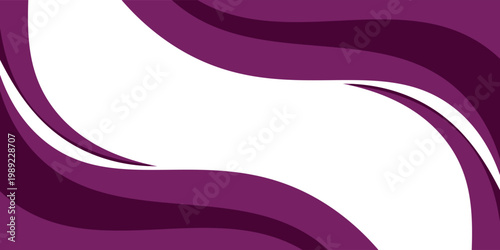 Curved Header and Footer Element modern design