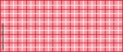 Obraz na plátně Pink plaid seamless pattern