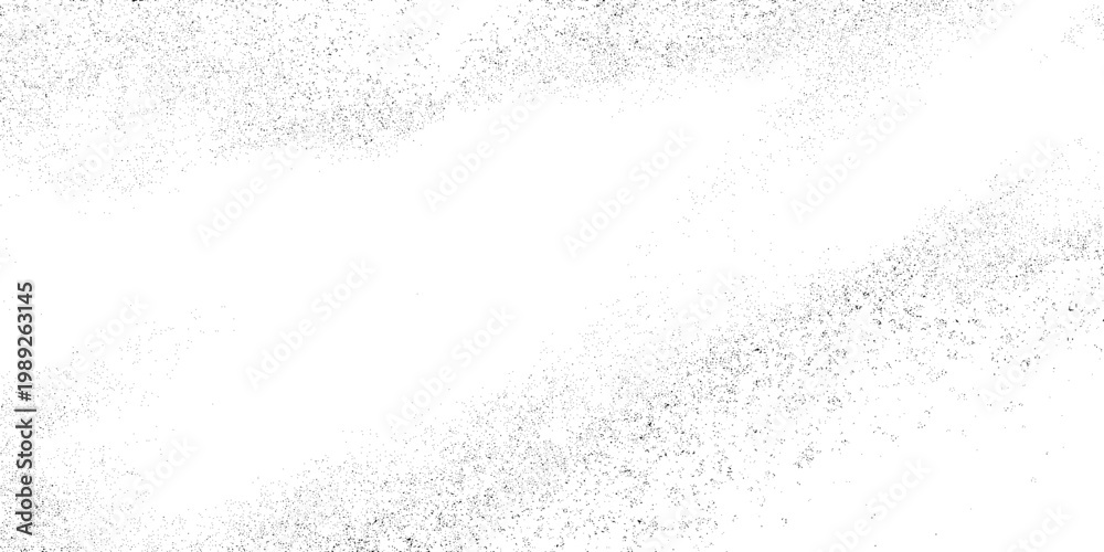 Obraz premium Grainy white background with black speckles texture vector illustration for design