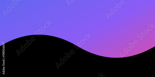Soft gradient waves in vibrant pink and blue hues minimalist abstract backdrop for modern design and digital art projects