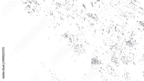 Dirty grainy grunge texture with scratches on white. Rough cracked surface with dusty grunge effect. 