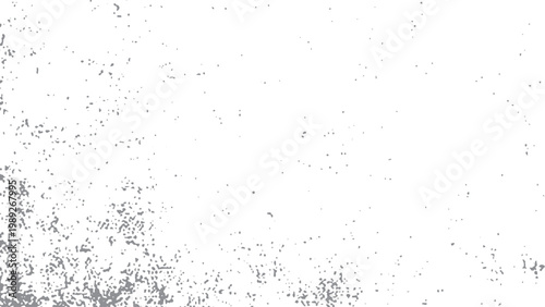 Monochrome grunge pattern with stains and ink spots. Dark abstract texture with scuffs and rough details. 