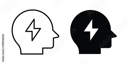 Comprehension icon set, isolated on white background flat vectors