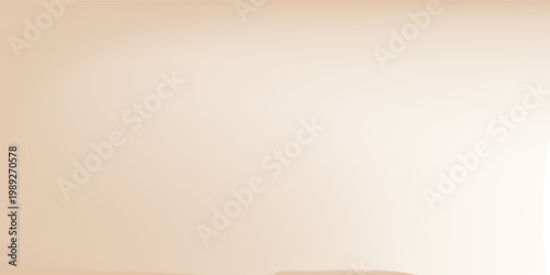 Smooth abstract liquid beige  golden colored vector background simple