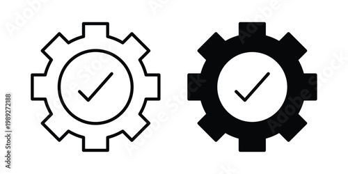 Easy installation icon set, isolated on white background flat vectors