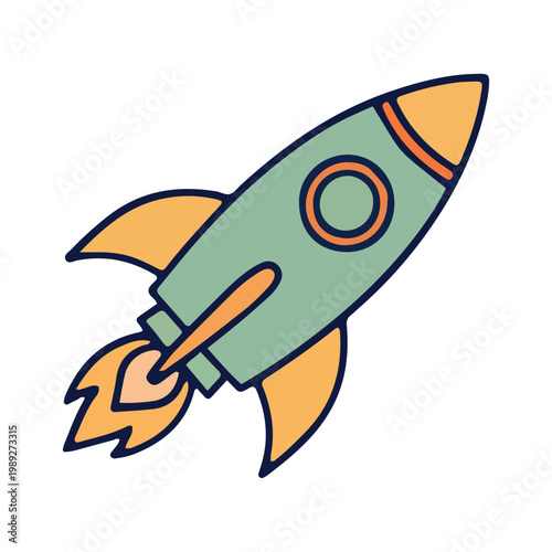 Security Guard Icon Illustration