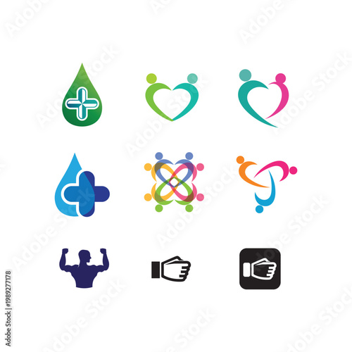 virus,coronavirus, Bacteria, Germs and Microbe isolated on white background. Vector Icon Illustration