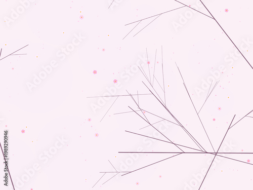 Cherry Blossom Sakura Flower Pattern Spring Background