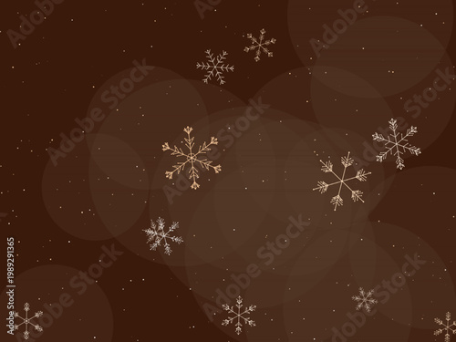 Christmas Snowflake Lattice Pattern Winter Design