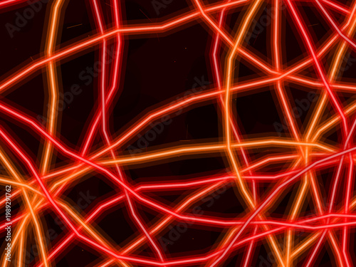 Molten Lava Magma Glow Pattern Volcanic Design