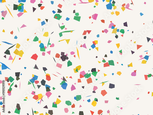 Trendy Terrazzo Speckled Confetti Modern Surface Texture Design