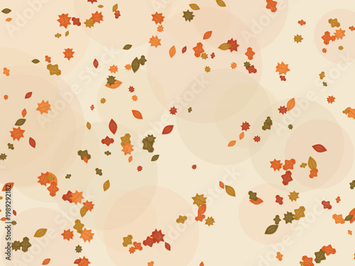 Thanksgiving Autumn Leaf Foliage Pattern Background