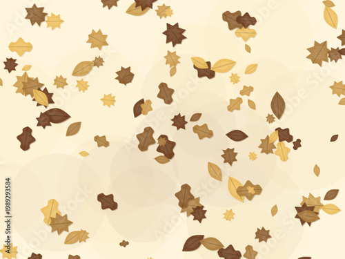 Thanksgiving Autumn Leaf Foliage Pattern Background