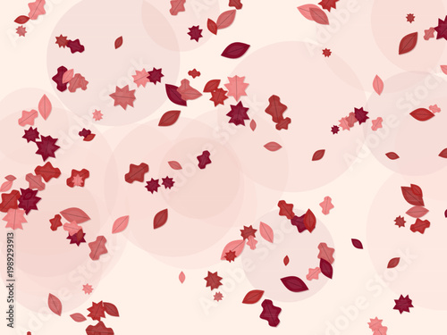 Seasonal Autumn Fall Leaves Pattern Design