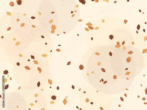 Thanksgiving Autumn Leaf Foliage Pattern Background