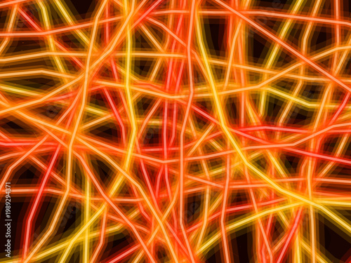 Molten Lava Magma Glow Pattern Volcanic Design