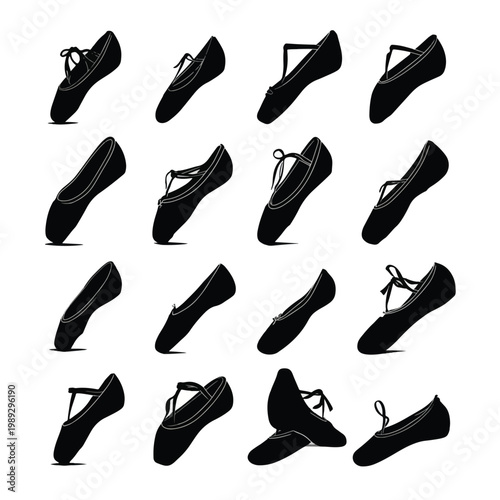 black high heels shoes