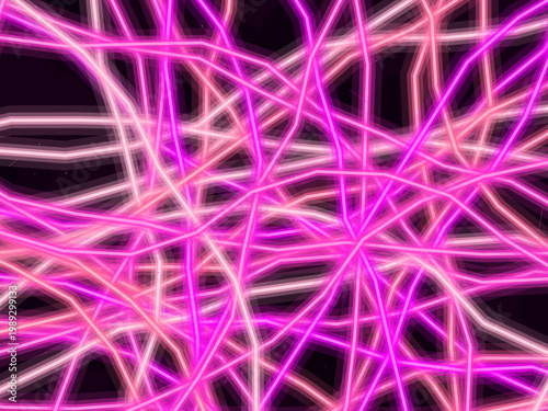 Magma Lava Crack Pattern Hot Glowing Design