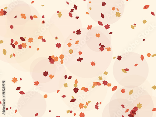 Thanksgiving Autumn Leaf Foliage Pattern Background