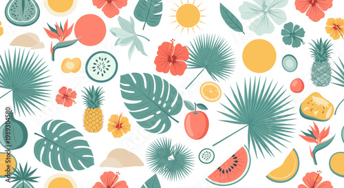 A vibrant and modern illustration evoking a sense of freshness and natural beauty, perfect for website design or marketing campaigns seeking an organi