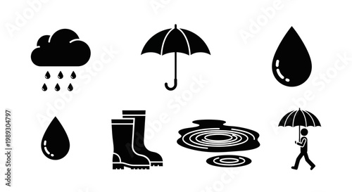 a simple abstract scene inspired by empty thoughts