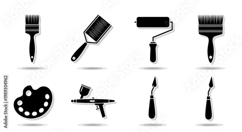 a simple abstract scene inspired by empty thoughts