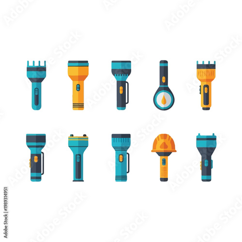 Collection of various electric shavers.