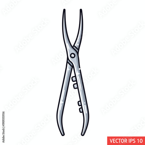 Professional Surgical Forceps for Medical and Dental Procedures