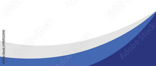 Modern Abstract Fluid Wave Background Set for Website Header and Footer Design