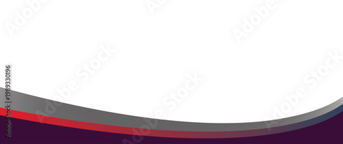 Modern Abstract Fluid Wave Background Set for Website Header and Footer Design