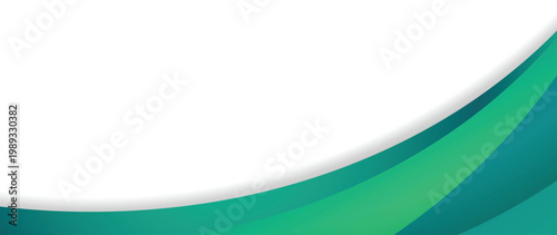 Modern Abstract Fluid Wave Background Set for Website Header and Footer Design