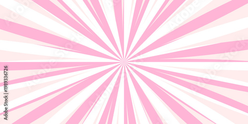 Sunlight horizontal spiral background Eye catching vector background for product campaign. Party invitation Star burst abstract backdrop. Vintage vector pattern with retro light rays and a grunge