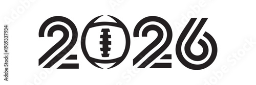 Creative Soccer Ball Logo Design with Bold Text Effect for 2026